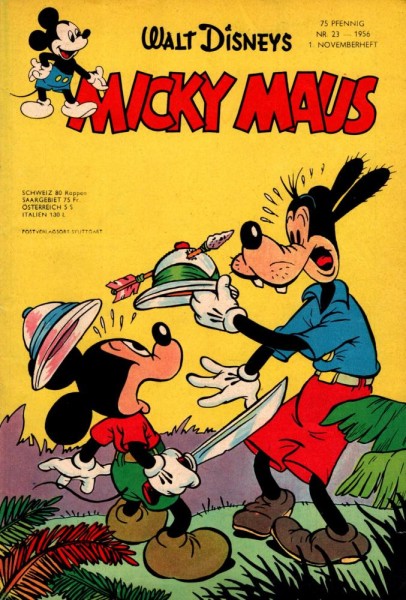 Micky Maus 1956/ 23 (Z1-2), Ehapa