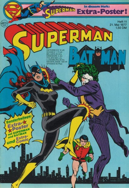 Superman 1977/ 11 (Z1, Sm), Ehapa