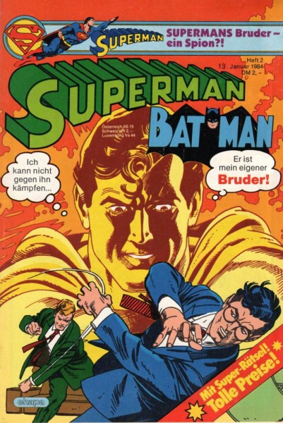 Superman 1984/ 2 (Z1), Ehapa