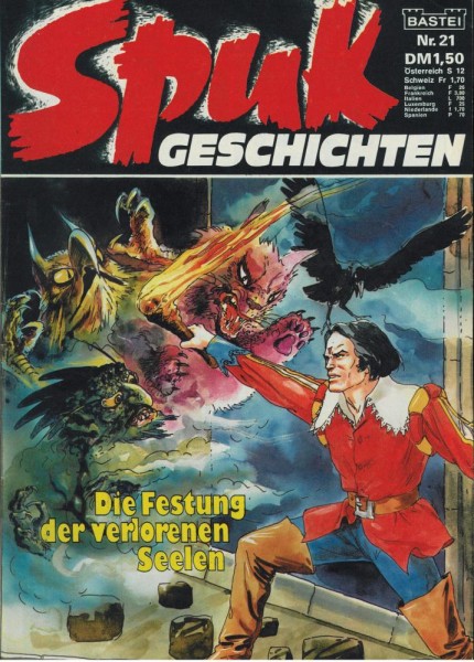 Spuk Geschichten 21 (Z1), Bastei
