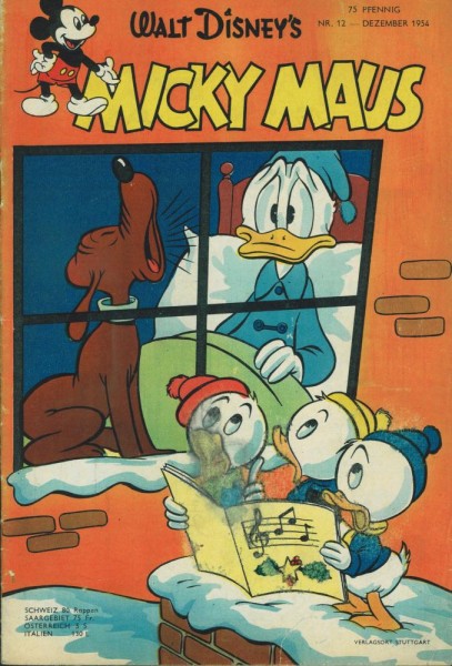 Micky Maus 1954/ 12 (Z1-2/2), Ehapa