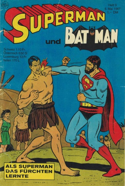 Superman 1967/ 9 (Z2-3/3), Ehapa