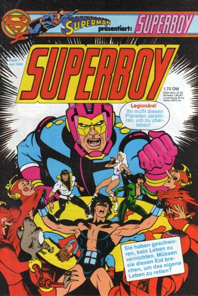 Superboy 1980/ 7 (Z1-2), Ehapa