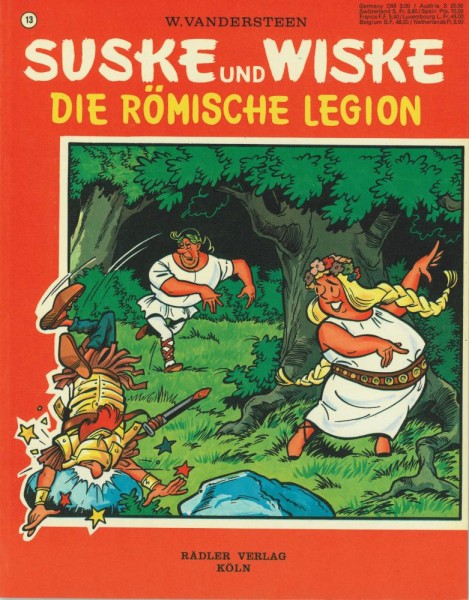 Suske und Wiske 13 (Z1), Rädler Verlag