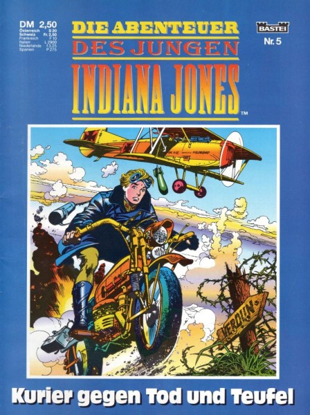 Die Abenteuer des jungen Indiana Jones 5 (Z0), Bastei