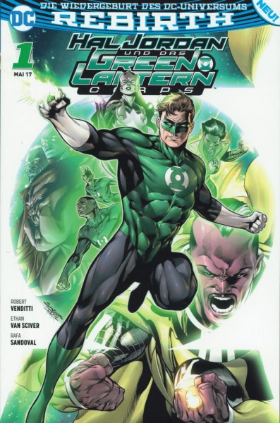 Hal Jordan und das Green Lantern Corps 1, Panini