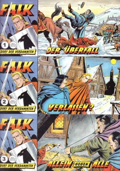 Falk Piccolo Mini-Serie 1-3 - Dorf der Verdammten, Ingraban Ewald