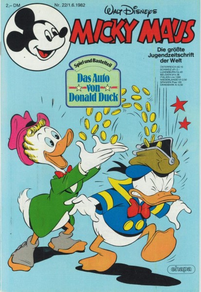 Micky Maus 1982/ 22 (Z0-1), Ehapa