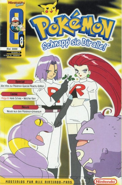 Nintendo Spezial 2000/ 8 - Pokemon (Z1-), Nintendo