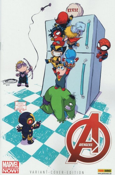 Avengers 4 (Variant Cover Edtion Comic Action 2013), Panini