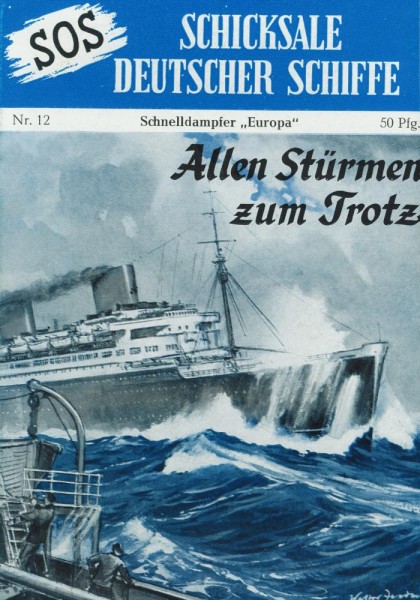 SOS - Schicksale deutscher Schiffe 12 (Z0-1), Moewig