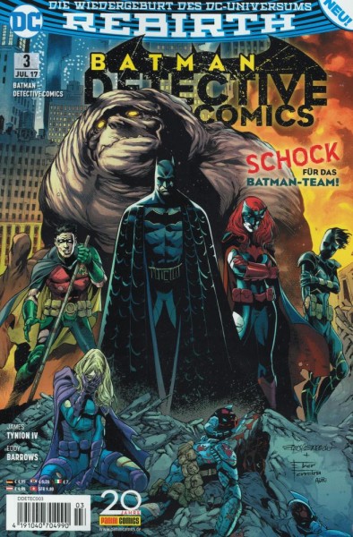Batman - Detective Comics Rebirth 3, Panini