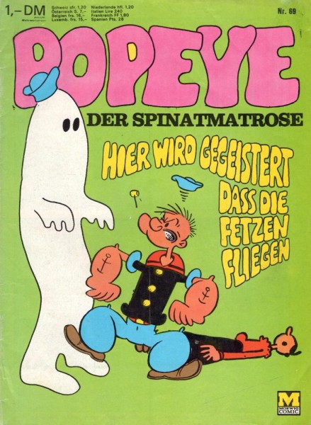 Popeye - Der Spinatmatrose 69 (Z1-2), Moewig