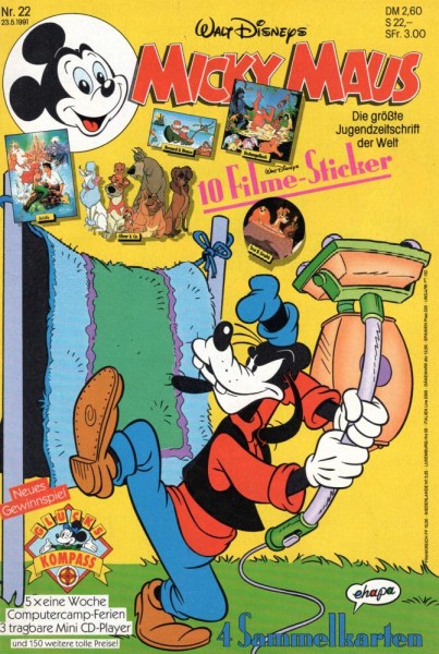 Micky Maus 1991/ 22 (Z0-1), Ehapa