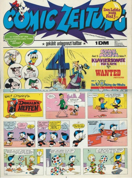 Comic Zeitung 1974/4 (Z1/1-), Ehapa