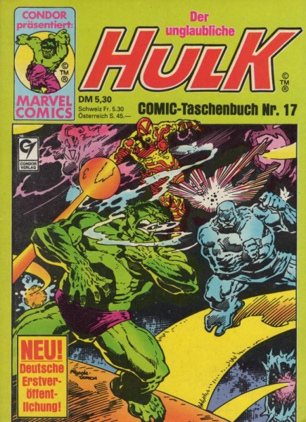 Der unglaubliche Hulk Taschenbuch 17 (Z1), Condor