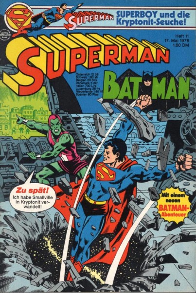 Superman 1978/ 11 (Z1), Ehapa