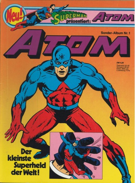 Superman präsentiert: Atom 1 (Z1), Ehapa