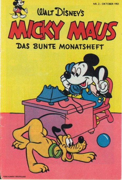 Micky Maus 1951/ 2 (Z0-1), Ehapa