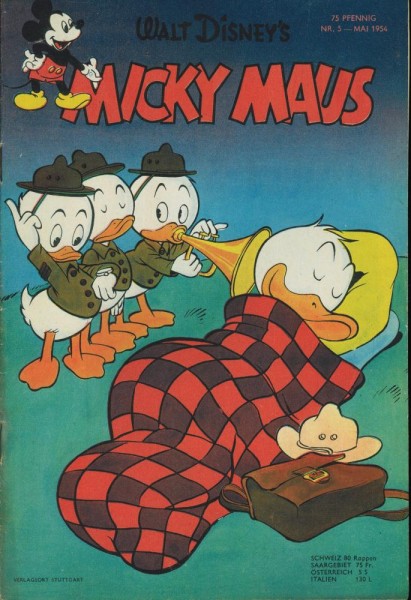 Micky Maus 1954/ 5 (Z1-2), Ehapa