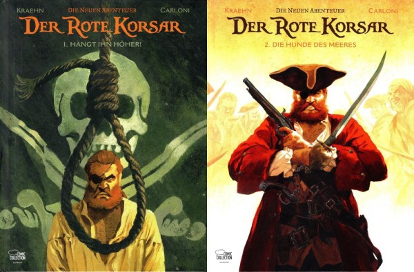 Rote Korsar - Die neuen Abenteuer 1+2 (Z0, 1. Aufl.), Ehapa
