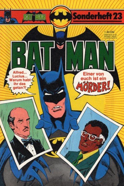 Batman Sonderheft 23 (Z0-1), Ehapa