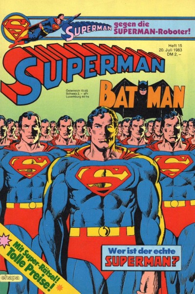 Superman 1983/ 15 (Z0), Ehapa