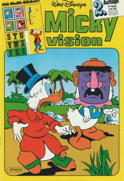 Mickyvision 2. Serie 1982 / 9 (Z1, 2.Aufl.), Ehapa