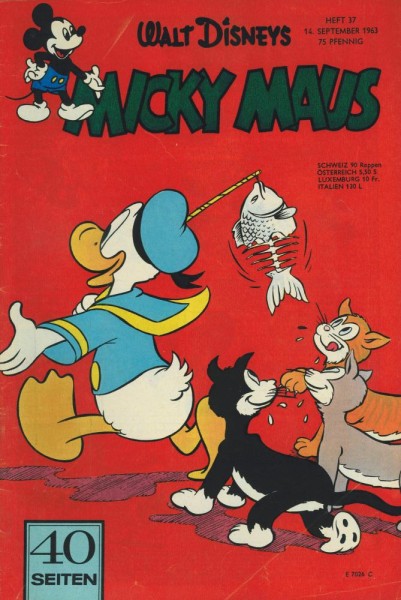 Micky Maus 1963/ 37 (Z1-), Ehapa