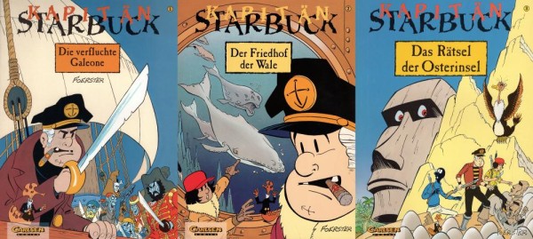 Kapitän Starbuck 1-3 (Z0, 1. Aufl.), Carlsen