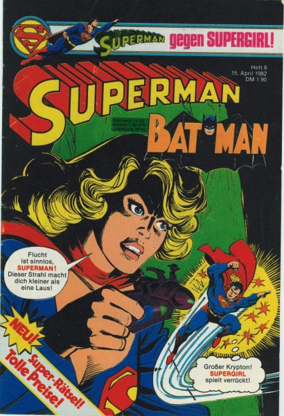 Superman 1982/ 8 (Z1), Ehapa