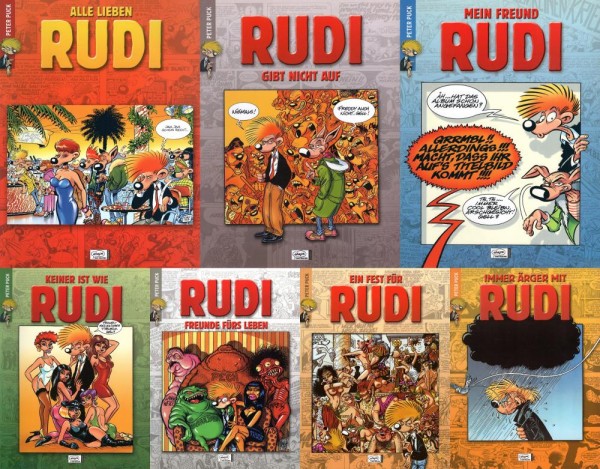 Peter Puck - Rudi 1-7 (Z0), Ehapa
