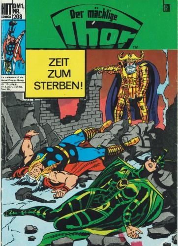 Hit Comics 208 - Der mächtige Thor (Z1-2/2), bsv