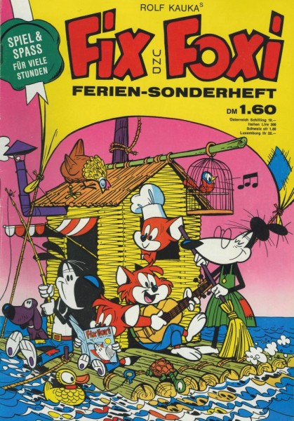 Fix und Foxi Ferien-Sonderheft 1966 (Z1-, SZ), Pabel