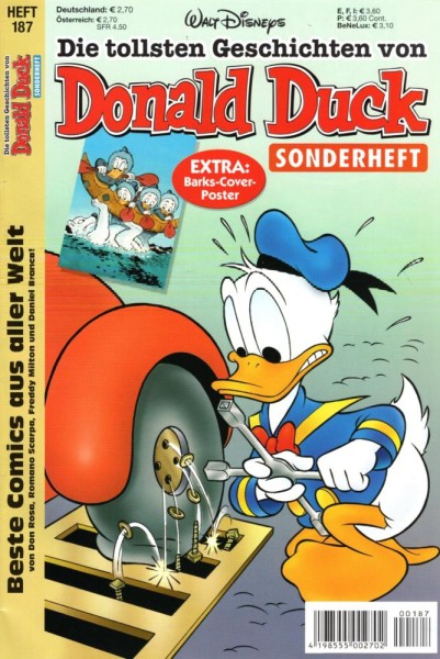 Die tollsten Geschichten von Donald Duck Sonderheft 187 (Z0-1), Ehapa