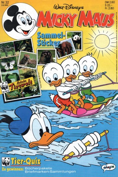 Micky Maus 1990/ 32 (Z0-1), Ehapa