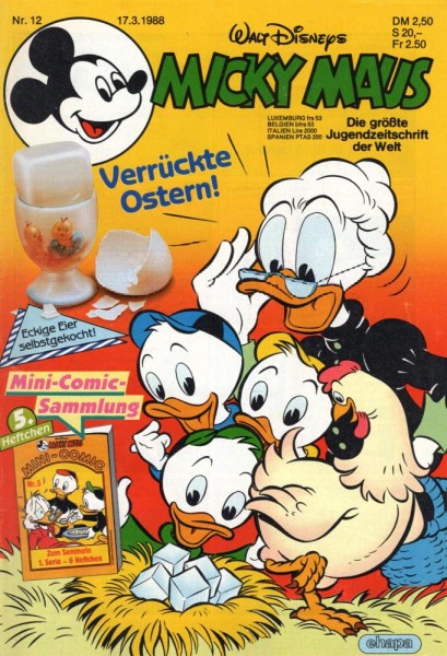 Micky Maus 1988/ 12 (Z0-1), Ehapa