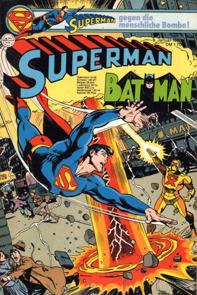 Superman 1980/ 1 (Z1), Ehapa