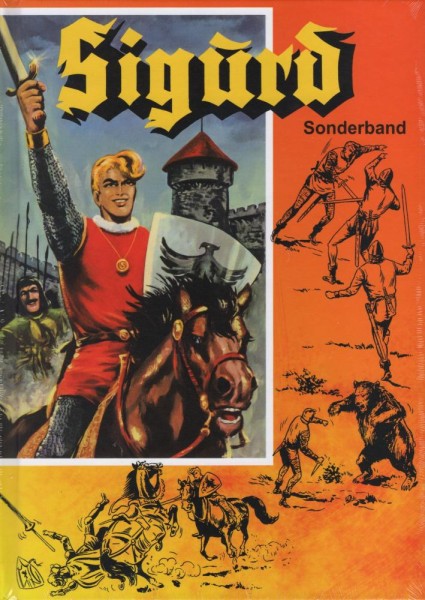 70 Jahre Sigurd Jubiläumsausgabe Variant-Cover, Wildfeuer