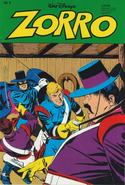 Zorro 1980/ 8 (Z1), Ehapa