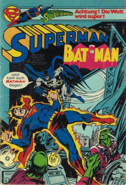 Superman 1980/ 13 (Z2, Sz), Ehapa