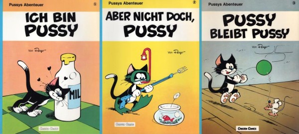 Pussys Abenteuer 1-3 (Z0-1, 1. Aufl.), Carlsen