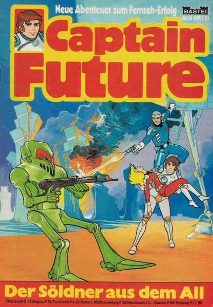 Captain Future 14 (Z1), Bastei