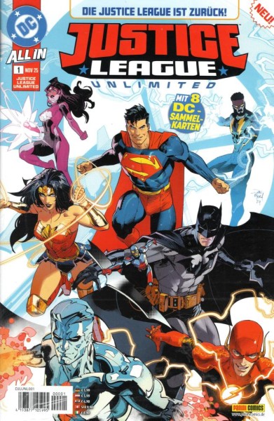 Justice League Unlimited 1, Panini