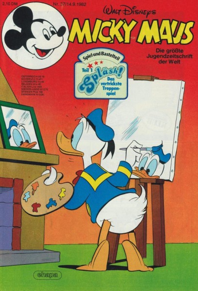 Micky Maus 1982/ 37 (Z0-1/1), Ehapa