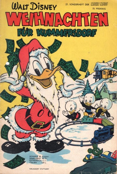 Micky Maus Sonderheft 21 (Z2, gel.), Ehapa