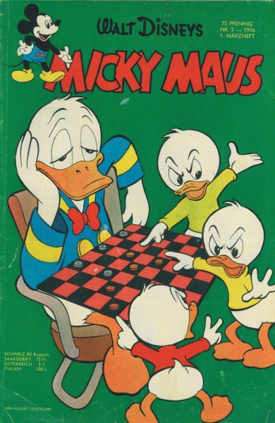 Micky Maus 1956/ 5 (Z1-2, SM), Ehapa