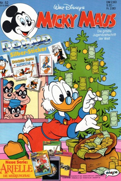 Micky Maus 1990/ 52 (Z0-1), Ehapa