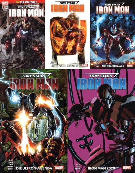 Tony Stark - Iron Man (2019) 1-5 (Z0), Panini