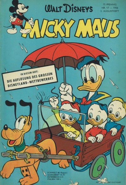 Micky Maus 1956/ 17 (Z1, R), Ehapa